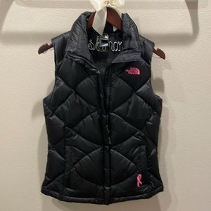 AMAZING North Face Breast Cancer Pink Vest-XS 🎀